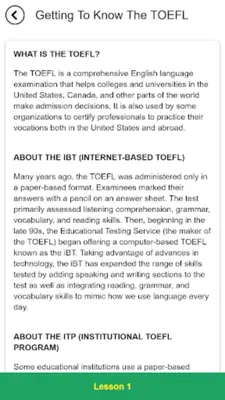 Essential Words for the TOEFL (7th edition) android App screenshot 10